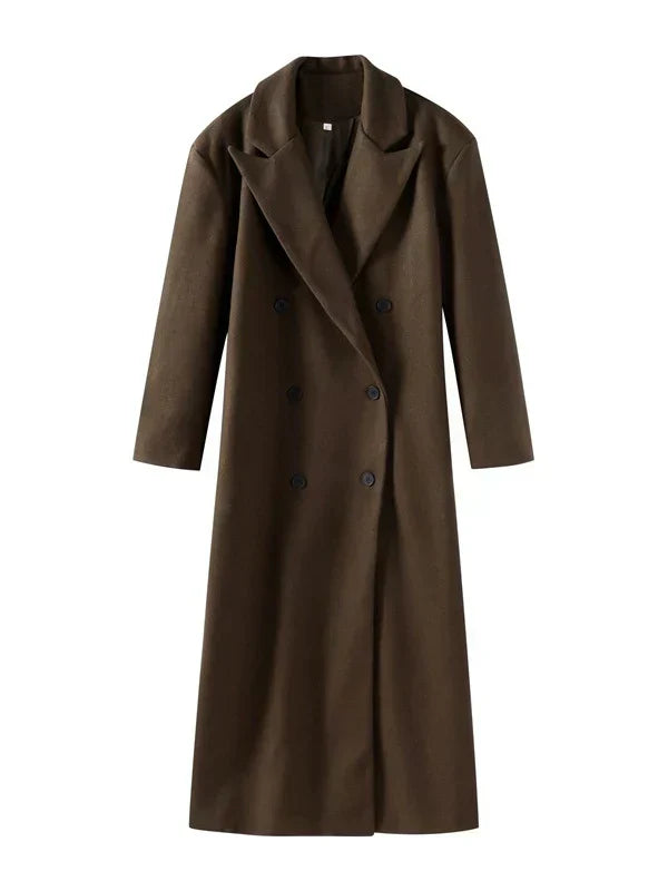 Jiska | Oversized Double-Breasted Coat