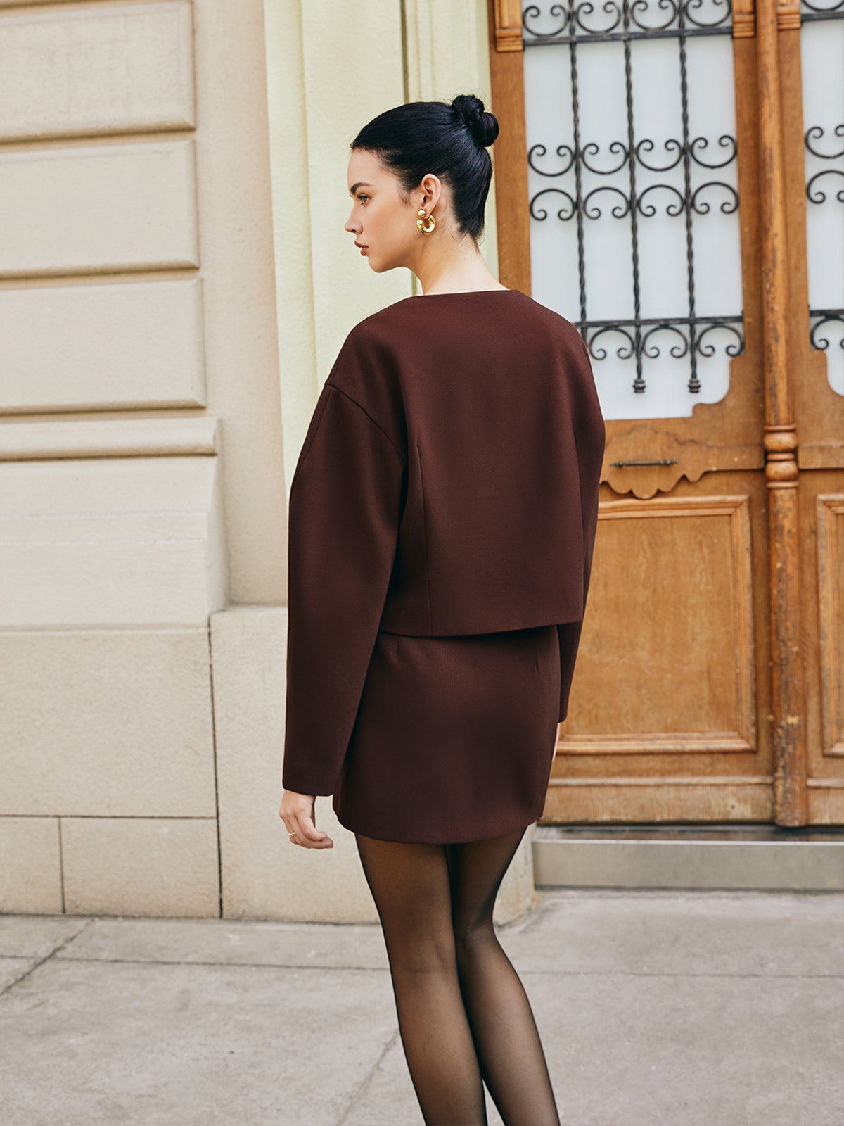 Berta | Blazer Jacket Asymmetric