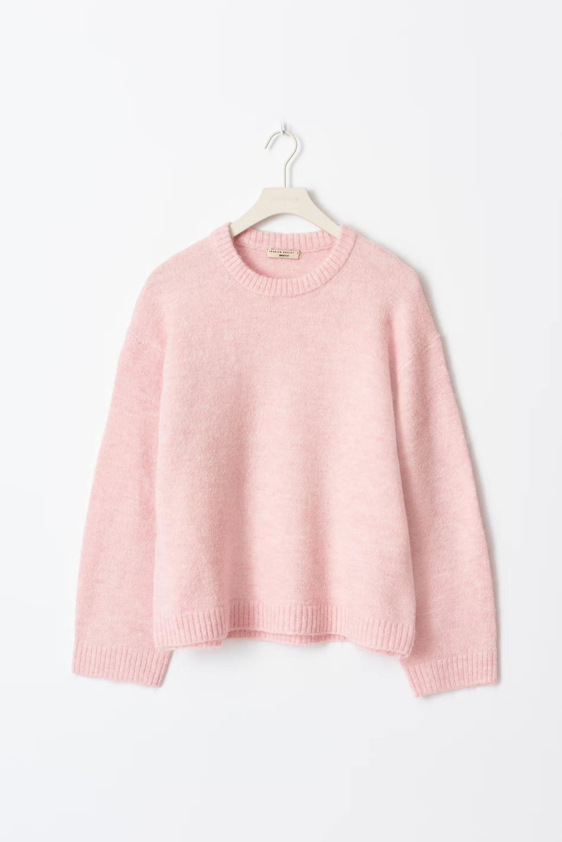 Nienke | Sweater with Ribbed Crewneck