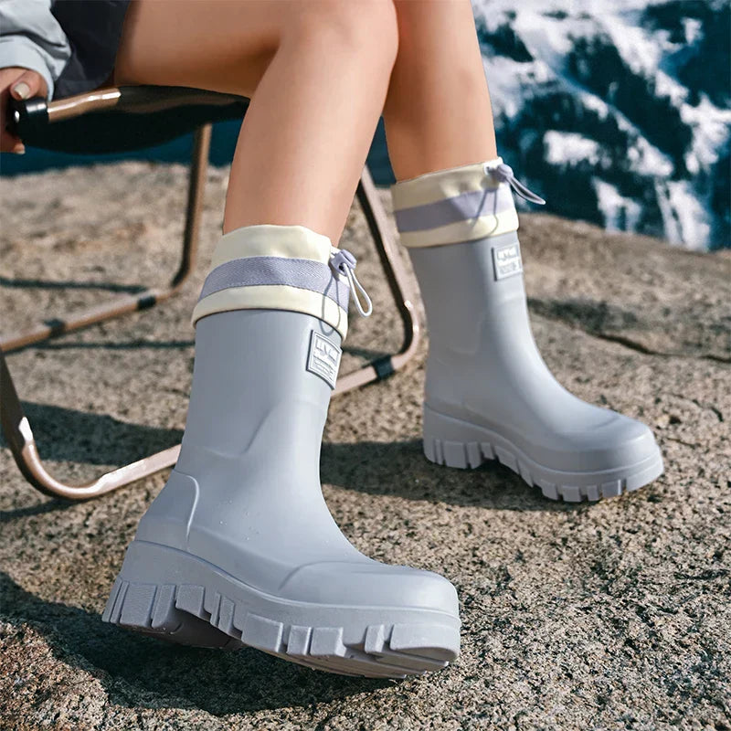 Cami | Boots Waterproof with Drawstring
