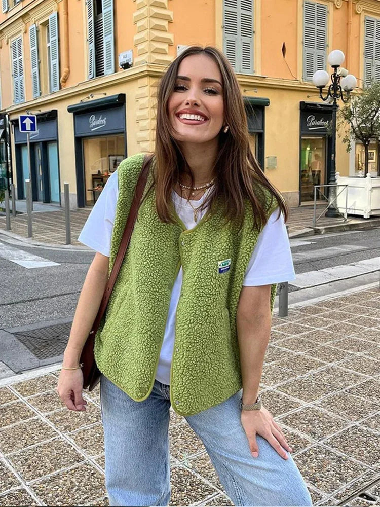 Sophie | Soft Bodywarmer with Buttons