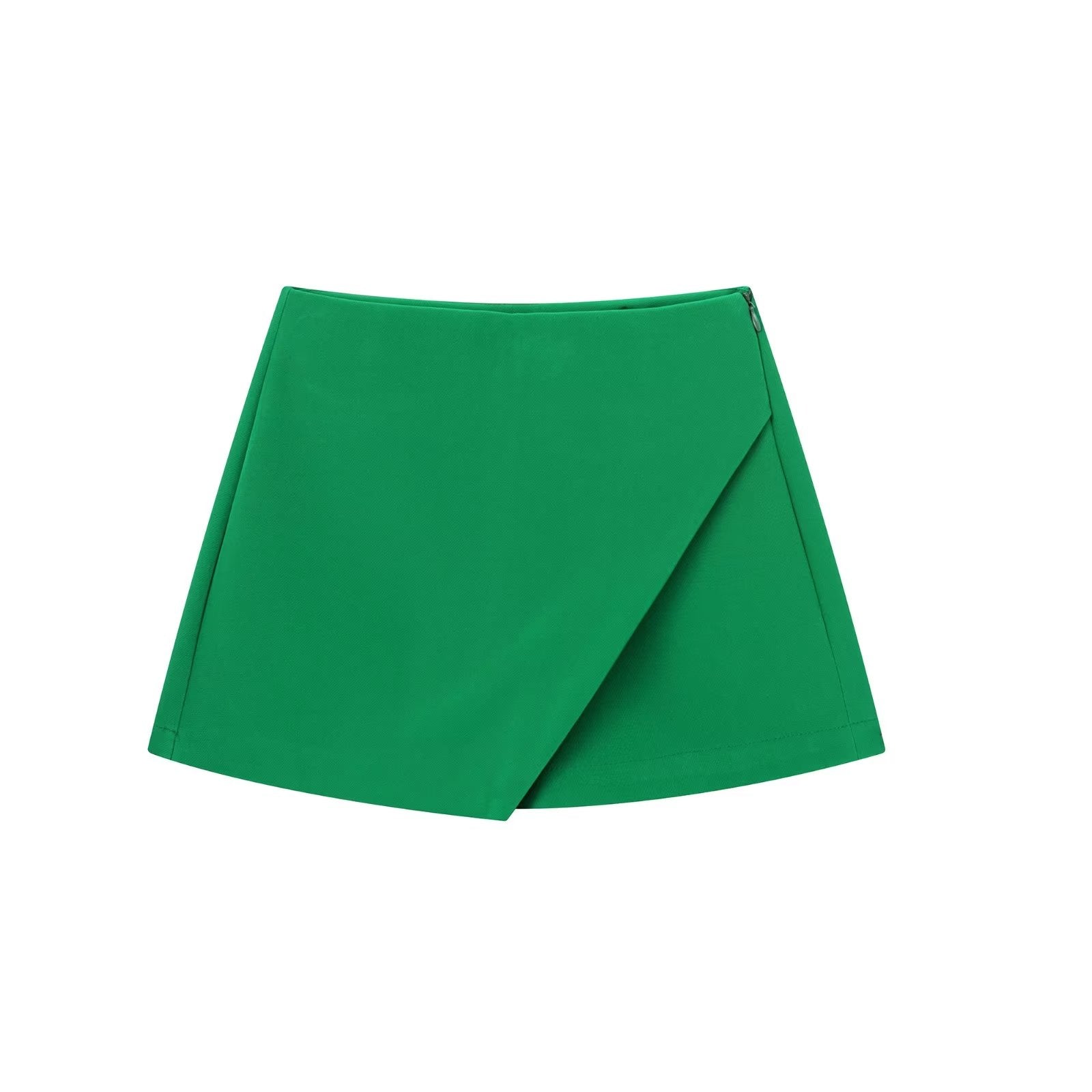 Malaika | Pink Skort with Asymmetrical Wrap