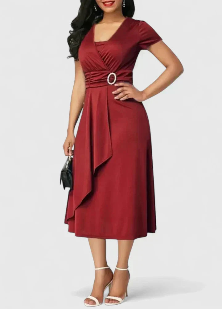 Melly – Timeless & Flattering Midi Dress 