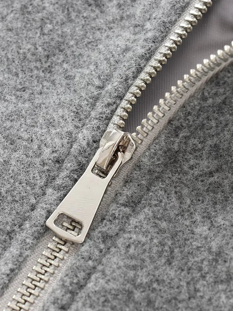 Kerri | Women's Voluminous Sleeve Bomber Jacket