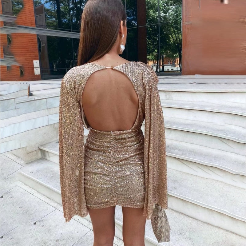 Annamarie | Glitter Dress with Sequins