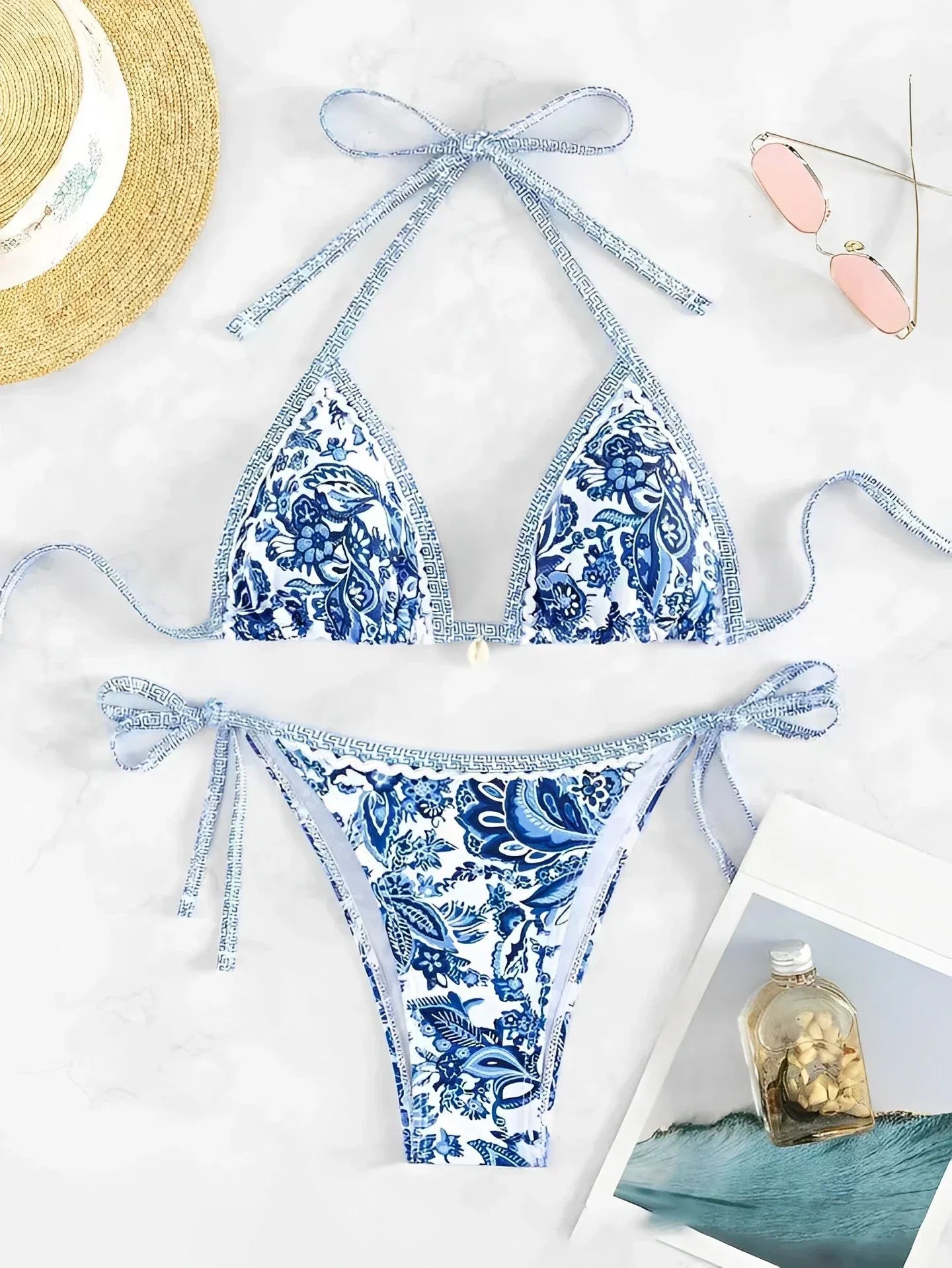 Berniece | Bikini Set with Glitter Details