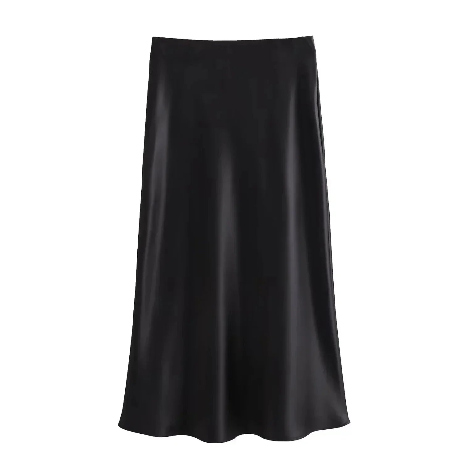 Xara | Flowing Skirt with Satin Sheen