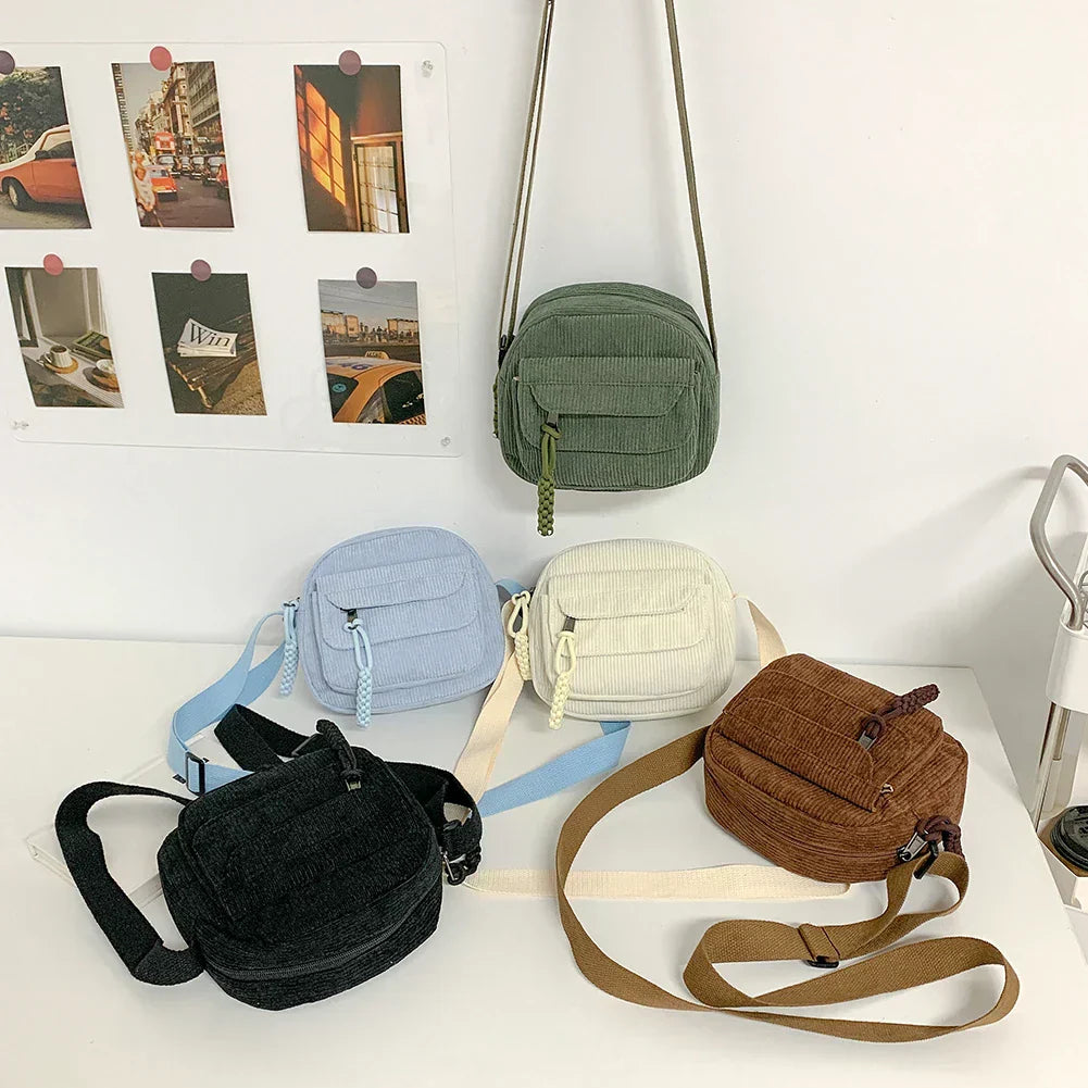Gill | Crossbody Bag Corduroy Shoulder Bag