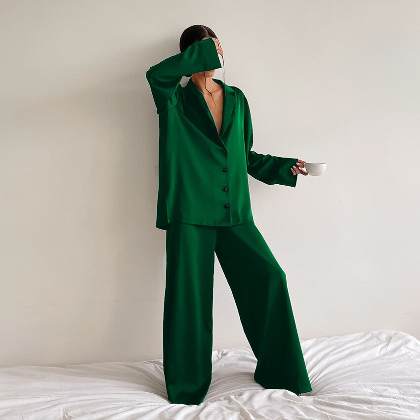 Rozella | Luxury Satin Pyjama Set