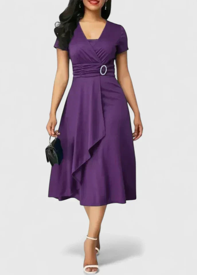 Melly – Timeless & Flattering Midi Dress 