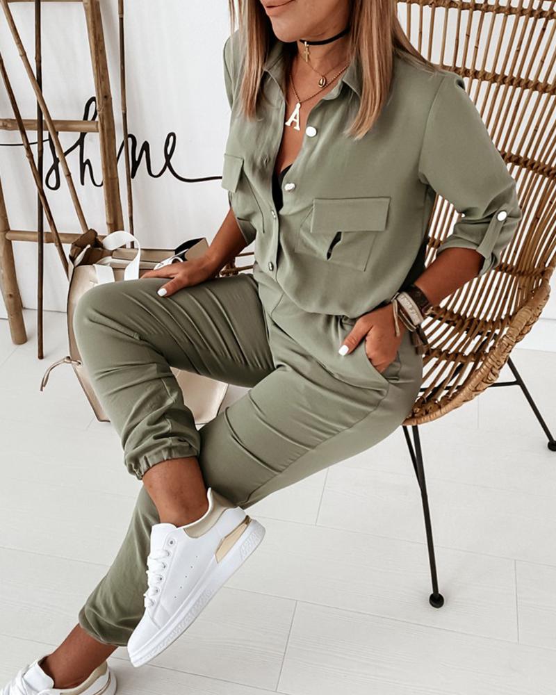 Velia | Jumpsuit with Elastic Waist