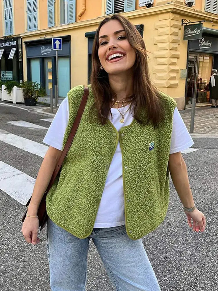 Sophie | Soft Bodywarmer with Buttons