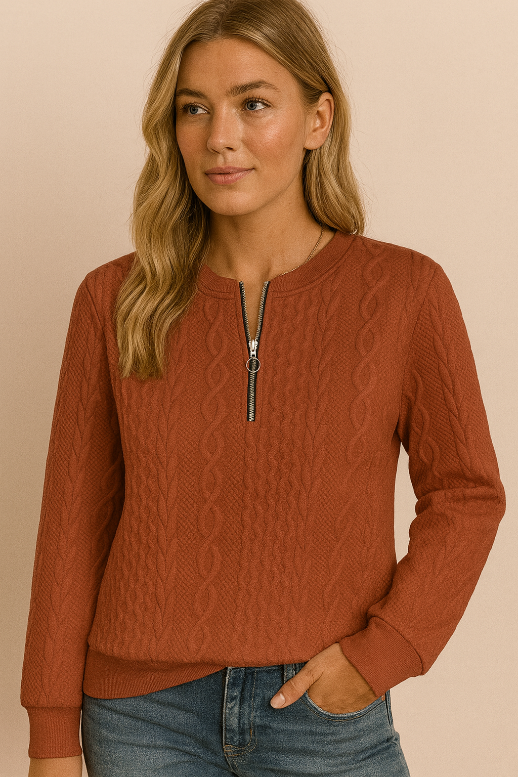 Chanel | Women's Cable Knit Sweater