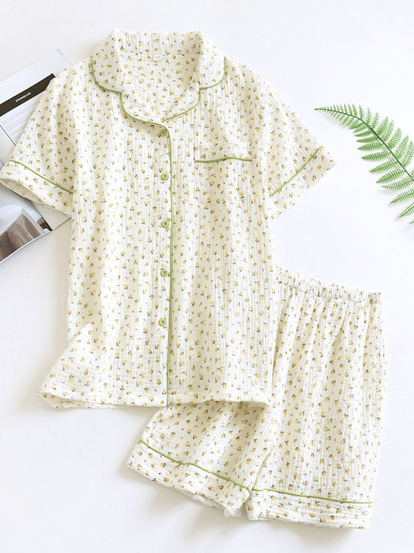 Oakleigh | Comfortable Floral Print Pyjama Set for Women