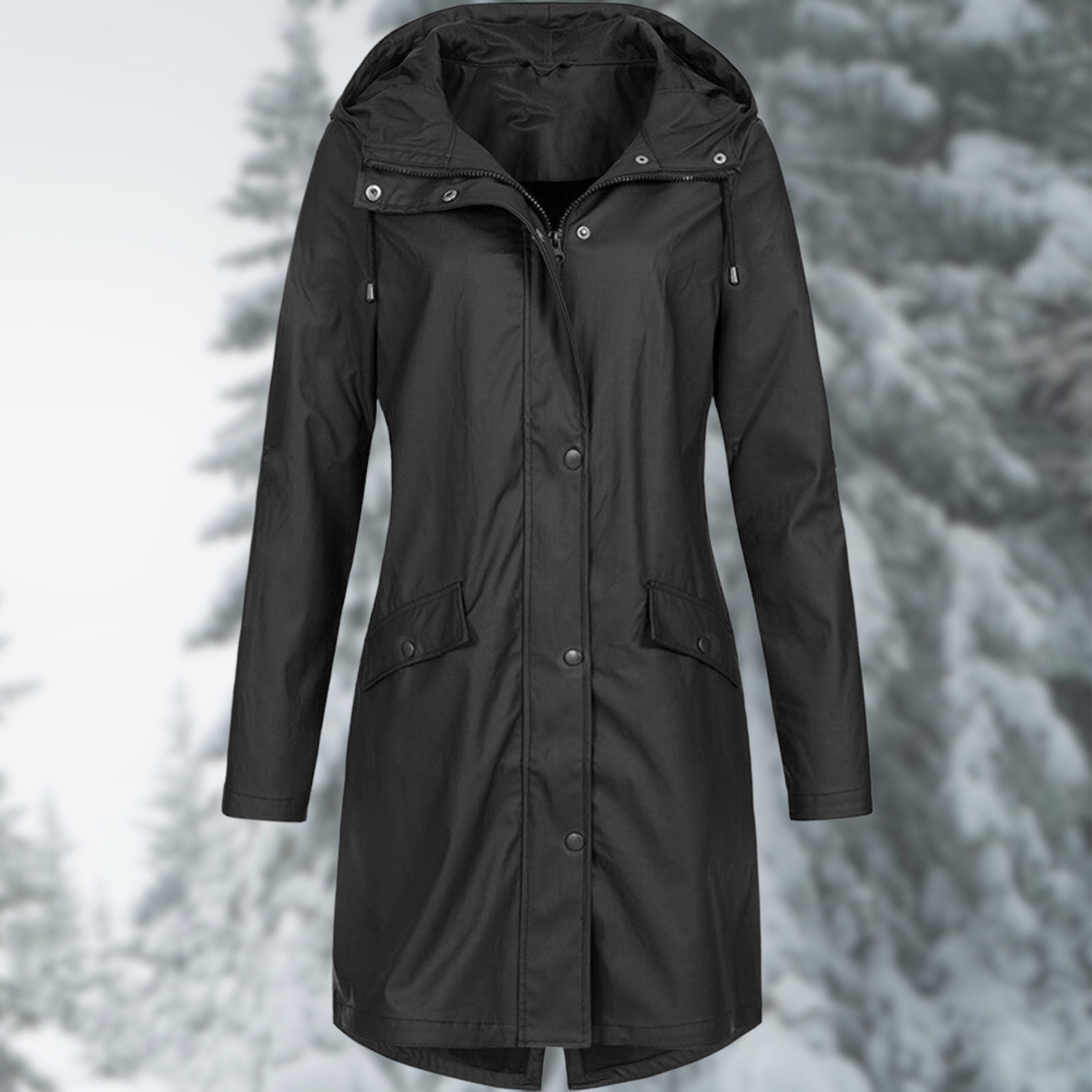 Deana | Waterproof Hooded Raincoat