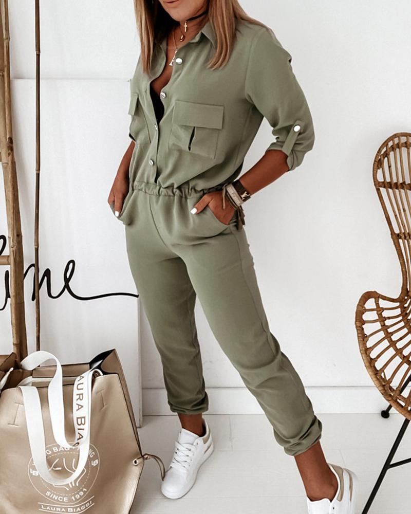 Velia | Jumpsuit with Elastic Waist