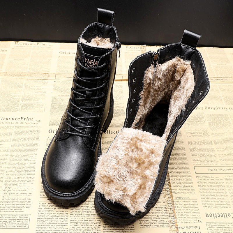 Cloey | Warm Winter Boots with Faux Fur Comfort