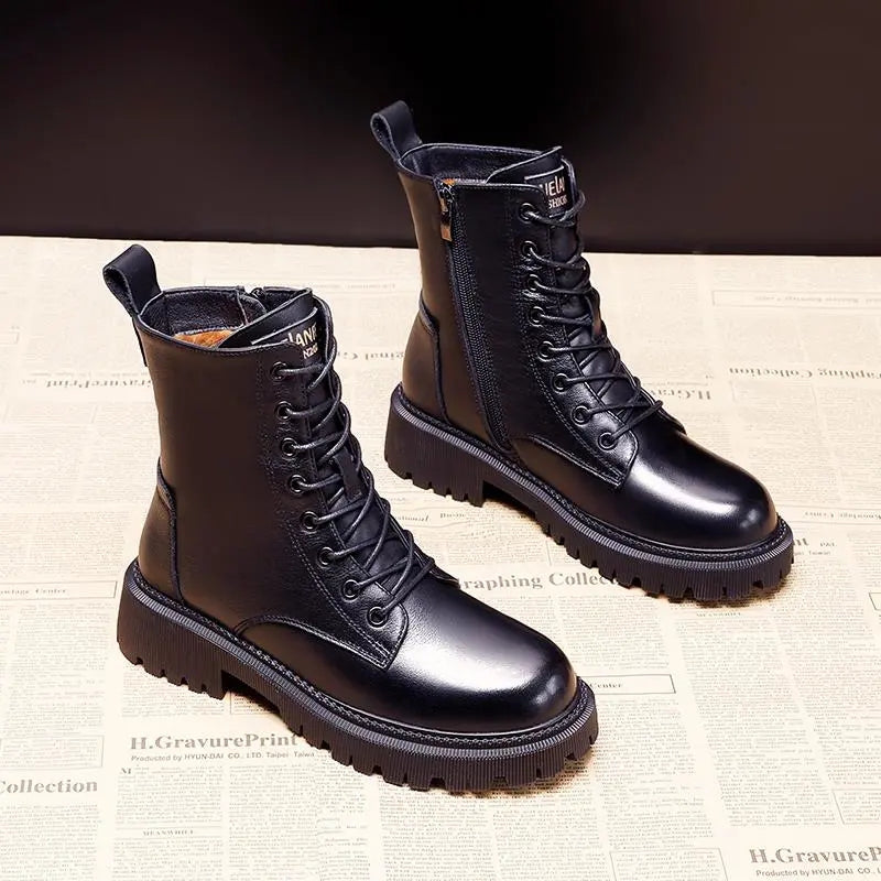 Cloey | Warm Winter Boots with Faux Fur Comfort
