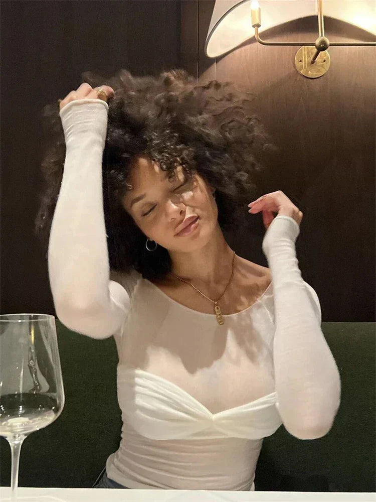 Anaiah | Top with Off-Shoulder & Ruffles