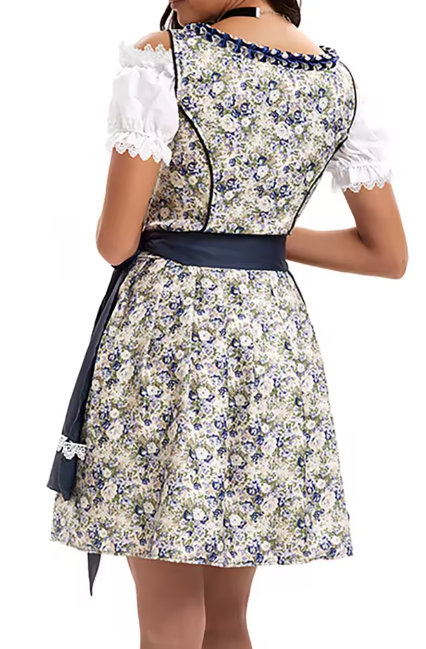 Louvenia | Dirndl Dress with Apron