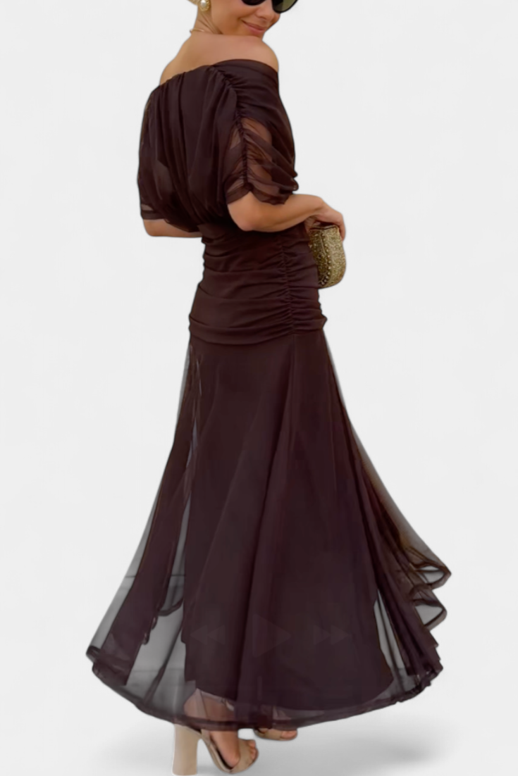 Brigitte – Flattering, Comfortable & Belly-Friendly Dress 