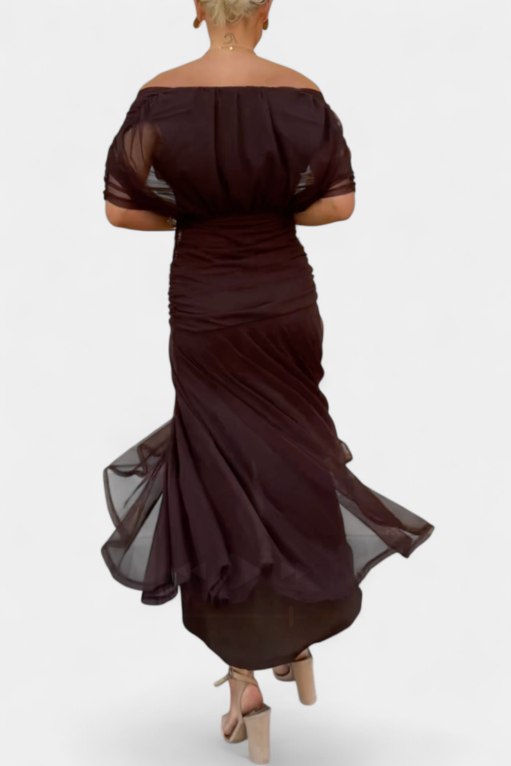 Brigitte – Flattering, Comfortable & Belly-Friendly Dress 
