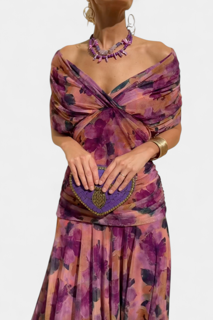 Brigitte – Flattering, Comfortable & Belly-Friendly Dress 