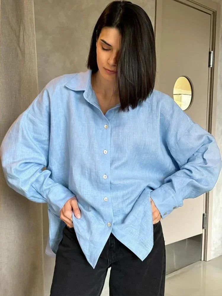 Jasmyne | Blouse Oversized Linen