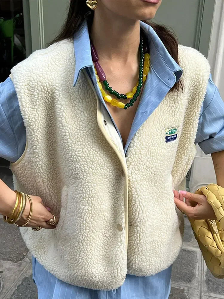 Sophie | Soft Bodywarmer with Buttons