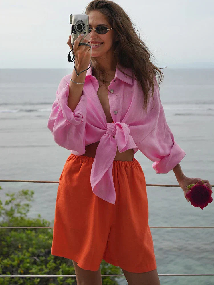Jasmyne | Blouse Oversized Linen
