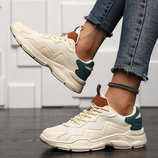 Dirk | Sneakers with Chunky Sole and Color Blocks