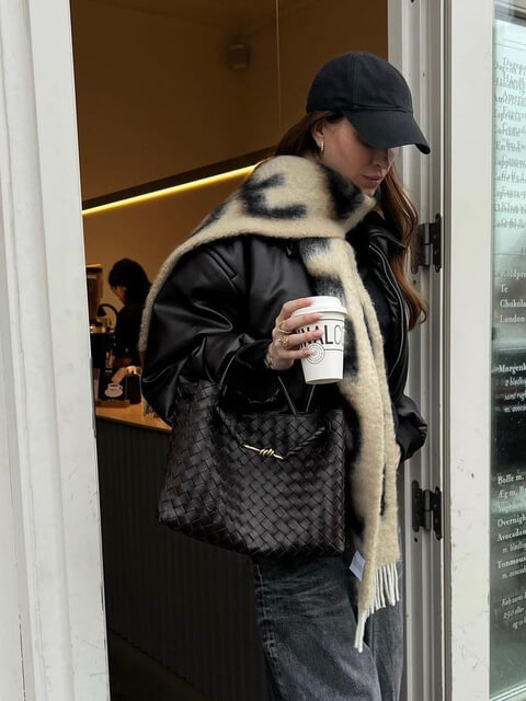 Tivra | Handbag Braided Leather