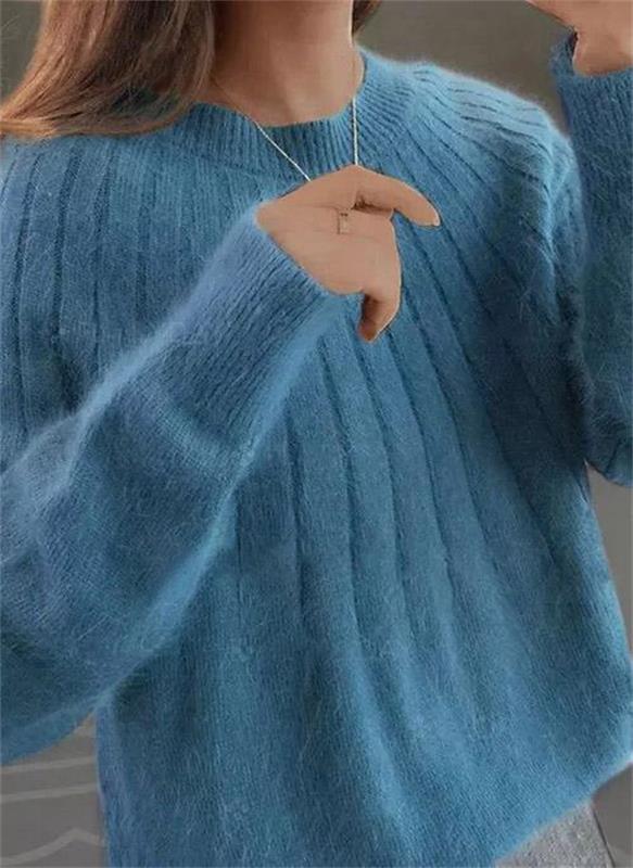 Lainey | Effortlessly Stylish Ribbed Knit Sweater for Women