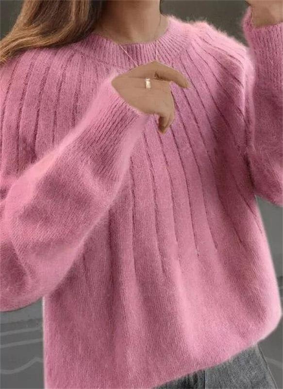 Lainey | Effortlessly Stylish Ribbed Knit Sweater for Women