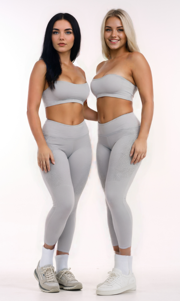 Dalia | Women's High Waist Ribbed Sports Set