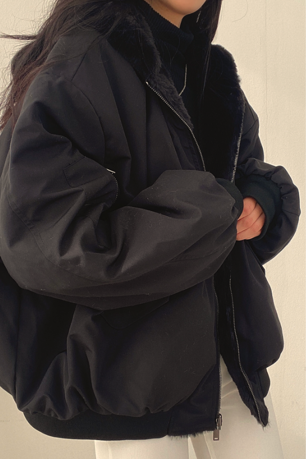 Nahla | Reversible Bomber Jacket