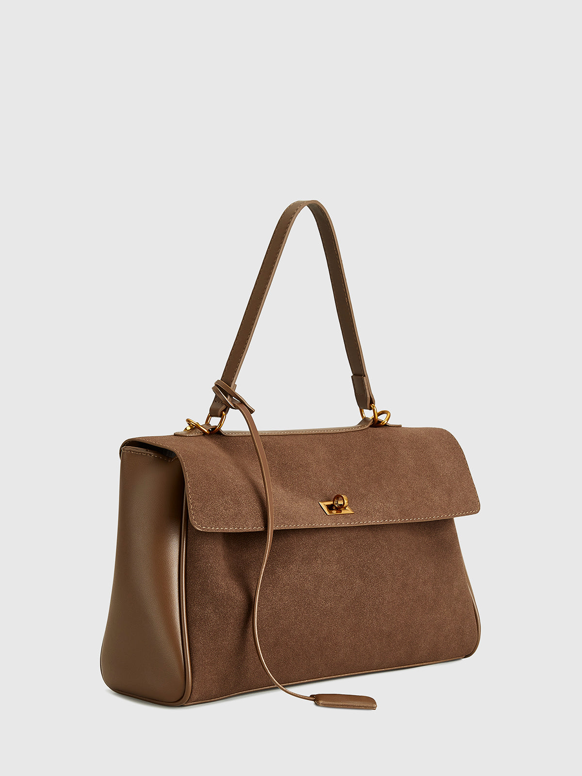 Emery | Handbag with Gold Clasp