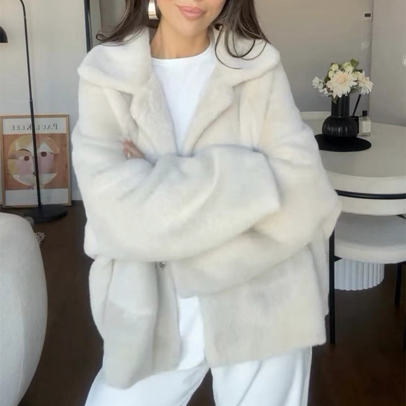 Infant | Faux Fur Coat Plush