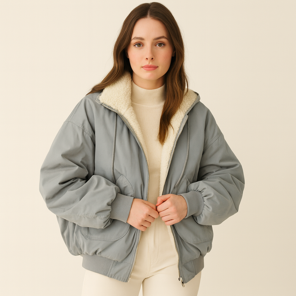 Audrea | The Ultimate Warm Bomber Jacket for Women