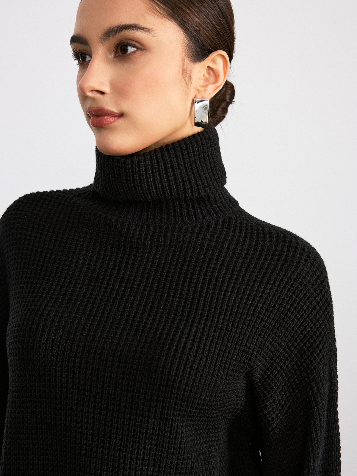 Brynnlee | Women's Turtleneck with Flared Sleeves