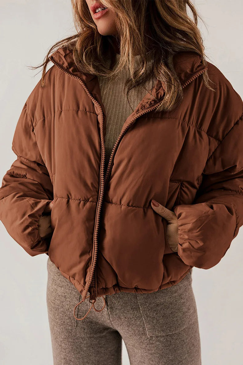 Lena | Puffer jacket with cropped silhouette