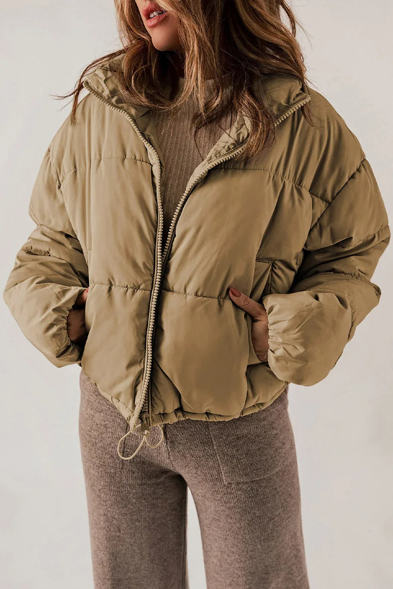 Lena | Puffer jacket with cropped silhouette