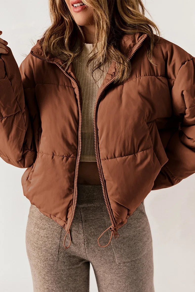Lena | Puffer jacket with cropped silhouette