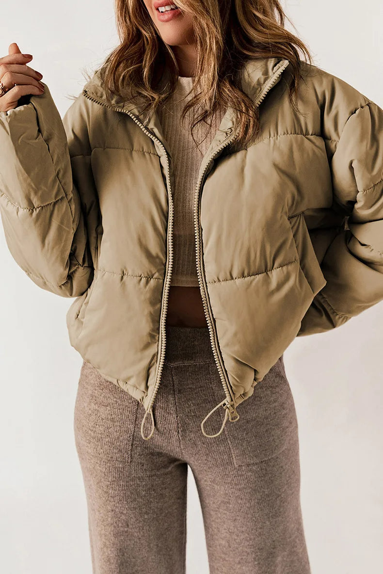 Lena | Puffer jacket with cropped silhouette