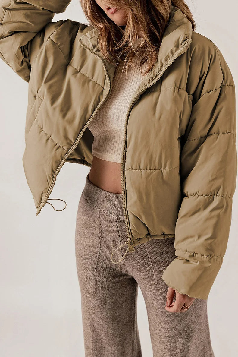 Lena | Puffer jacket with cropped silhouette