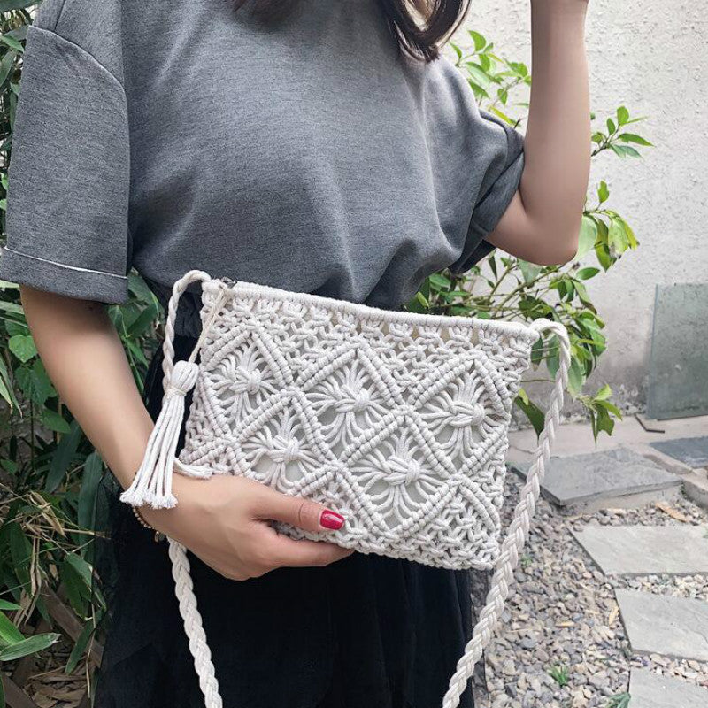 Giovanna | Crossbody Bag Macrame Woven Design