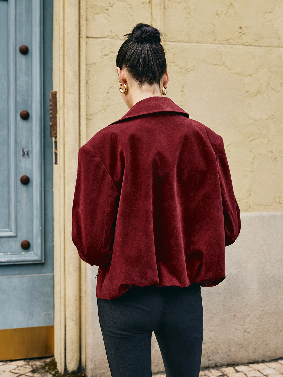 Lula | Suede Jacket Cropped Fit