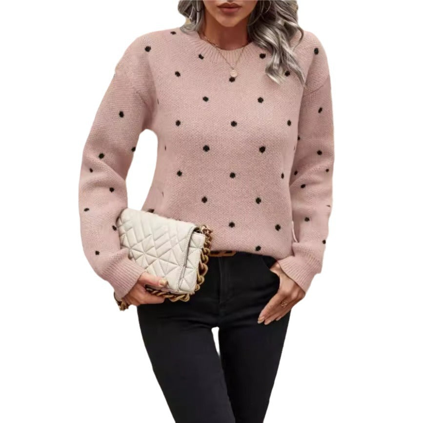 Lincoln | Polka Dot Sweater