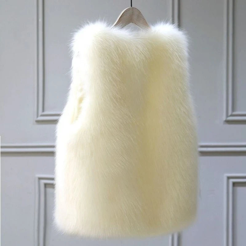 Addison | Luxury Faux Fur Vest for Women: Instant Glamour and Warmth