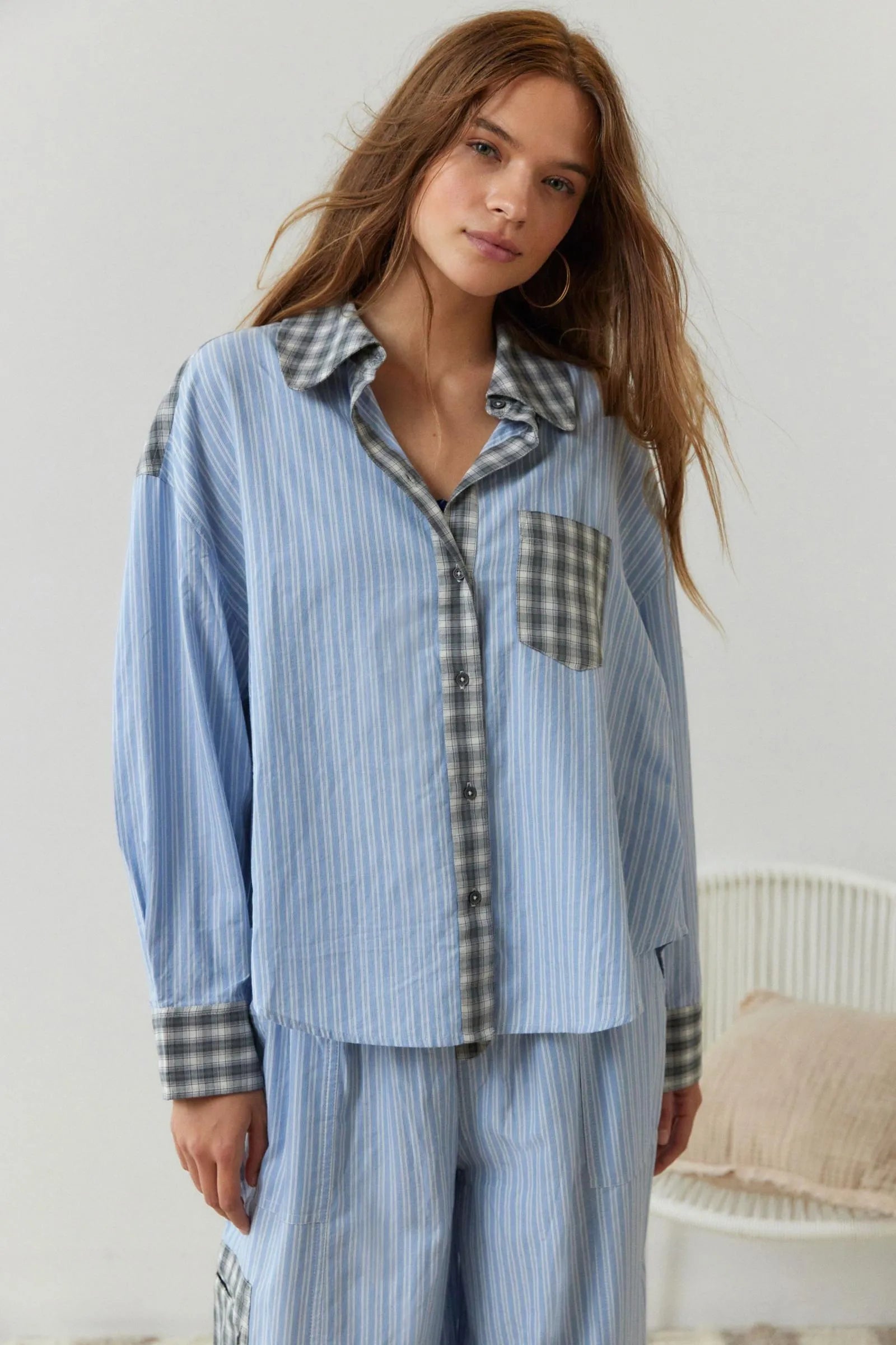 Keyonna | Pyjama Set with Checked Details